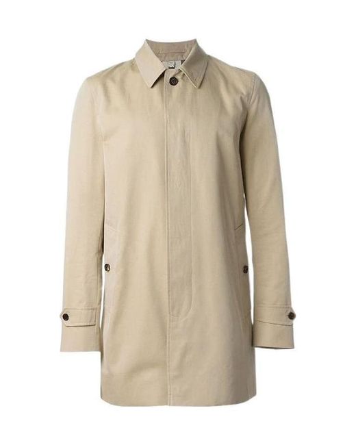 Burberry Natural Long-Sleeved Windbreaker for men