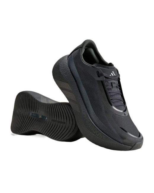 Adidas Black Hyperboost Edge Running Shoes for men