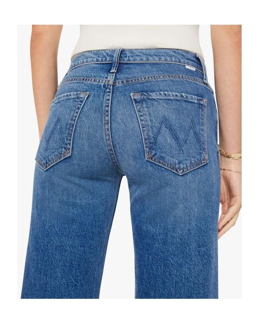 Mother Blue 'The Mid Rise Maven Flood' Jeans