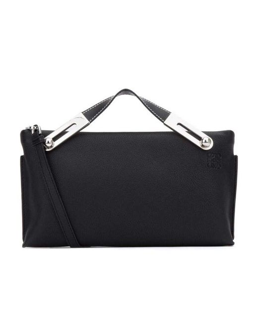 Loewe Black Missy Clutch