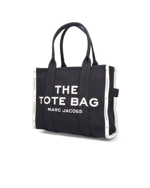 Marc Jacobs Black The Jacquard Large Tote Bag