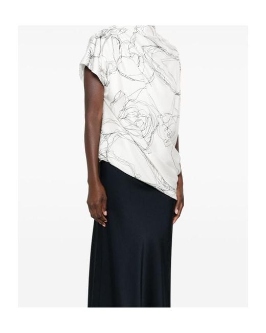 Fabiana Filippi White Short-Sleeved T-Shirt