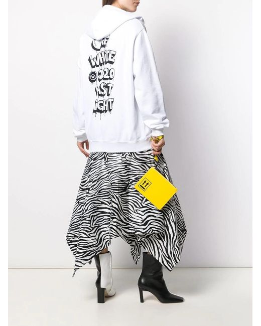 Off-White c/o Virgil Abloh White Logo Printed Sweater