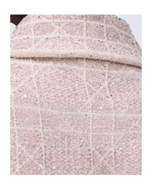 Dior Natural Macrocannage Short-Sleeved Jacket