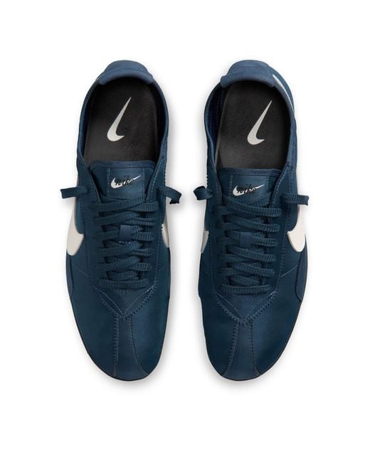 Nike Blue Low-Top Retro Casual Shoes for men