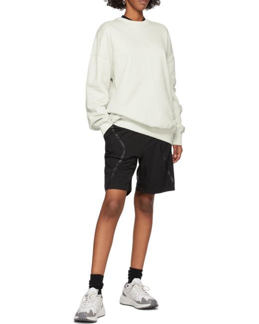 A_COLD_WALL* Black Mid-Rise Track Shorts for men
