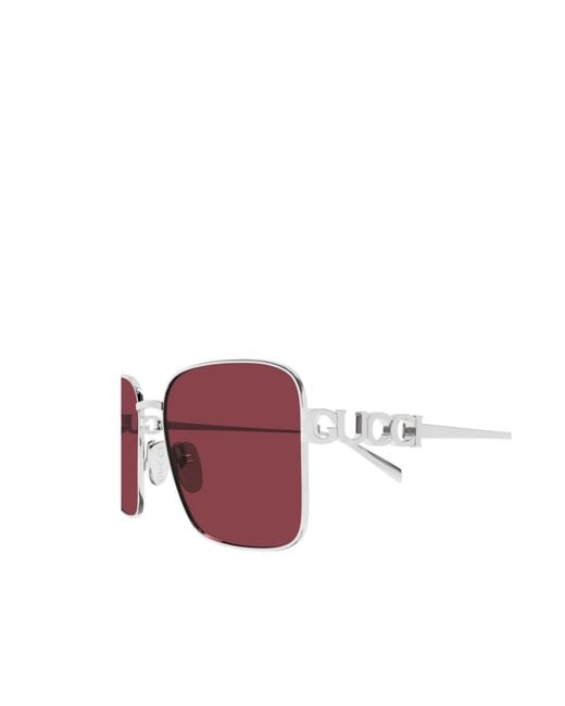 Gucci Multicolor Eyewear Rectangle Frame Sunglasses
