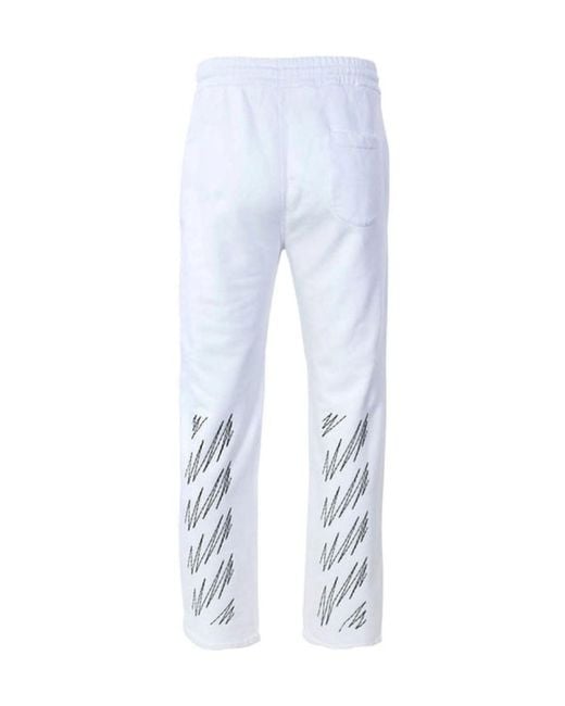 Off-White c/o Virgil Abloh White Rope Sweatpants for men