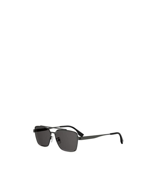 Fendi Multicolor Eyewear Square Frame Sunglasses for men