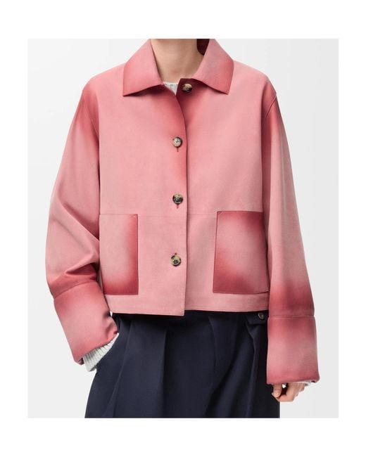 Loewe Pink Turn-Up Jacket