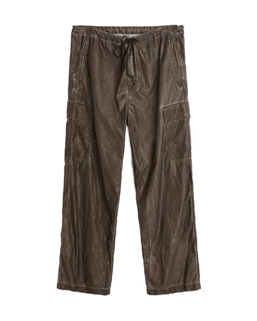Our Legacy Gray Relaxed Fit Way Pants for men