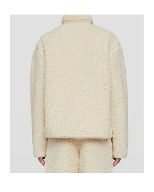 Jil Sander Natural Long-Sleeved Zipped Jacket for men