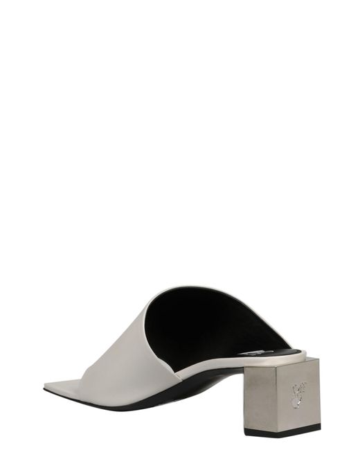 Off-White c/o Virgil Abloh White Xenut Slip-On Mules