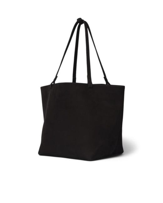 The Row Black Snap Handbag