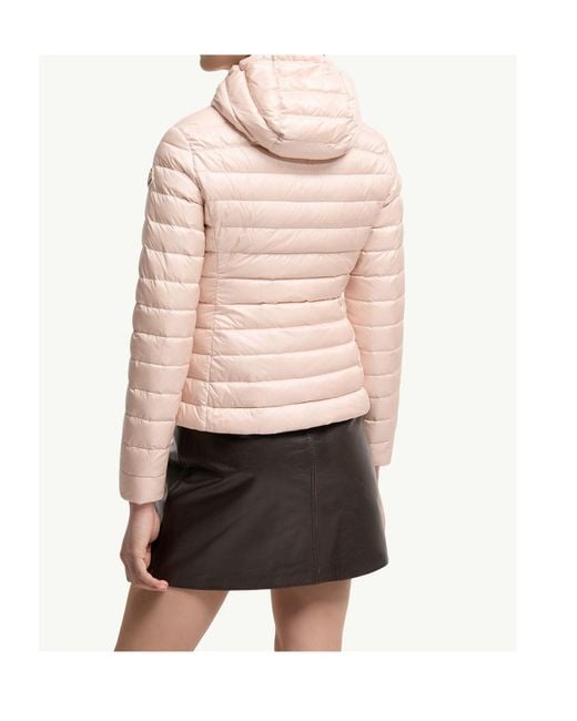 Moncler Pink Igelhood Zip-Up Short Padded Jacket