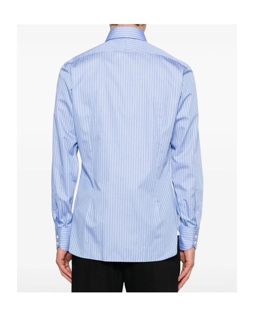 Tom Ford Blue Long-Sleeved Shirt for men