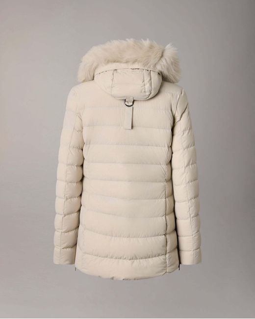 Moose Knuckles Natural Roselawn Hooded Jacket