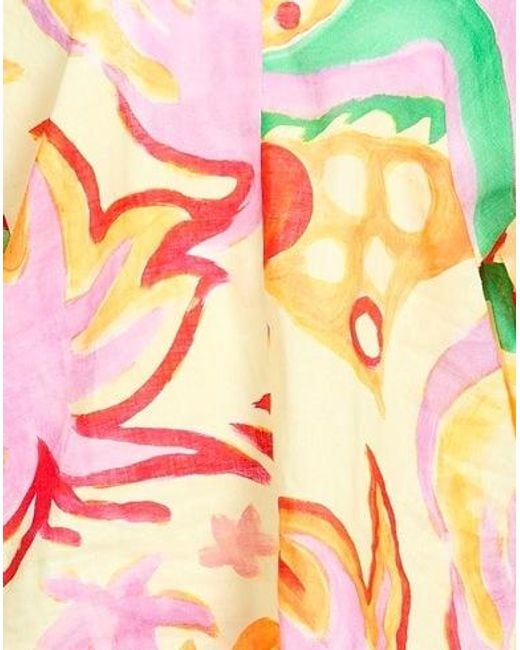 Marni Pink V-Neck Long-Sleeved Top