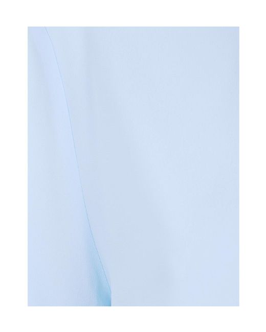 Fabiana Filippi Blue Short Sleeved Embellished Detail T-Shirt