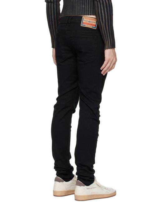 DIESEL Black 1979 Straight Leg Jeans for men