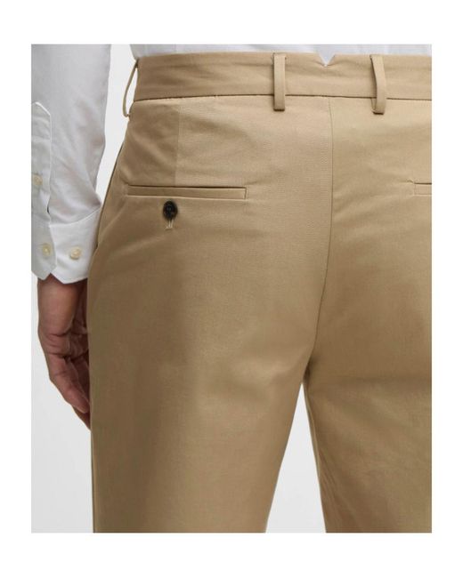 Barbour Natural Bellamy Cotton Trouser for men