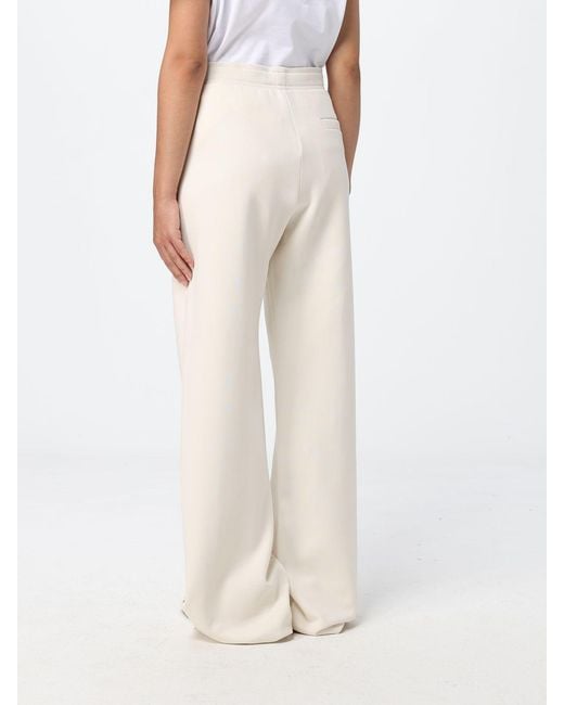 Max Mara Natural Bali Wide Leg Drawstring Pants