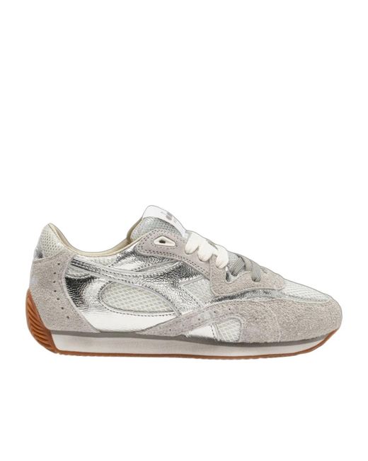 Diadora White Equipe Revenge Sneakers
