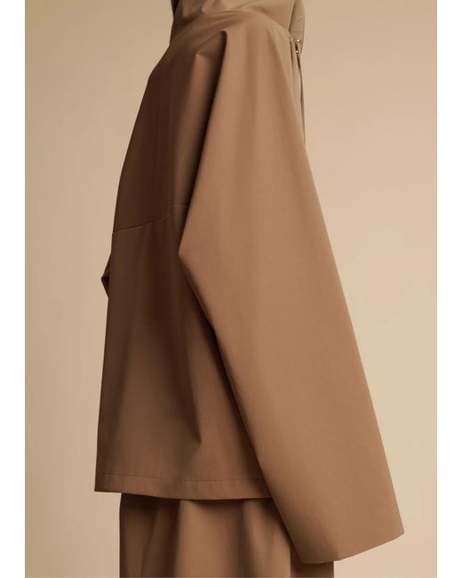 Khaite Brown Paulson Jacket