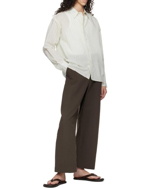Studio Nicholson Green Levy Pant for men