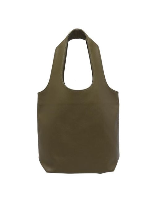 A.P.C. Green Ninon Small Top Handle Bag