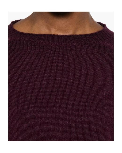 Baserange Purple Raglan-Sleeve Jumper