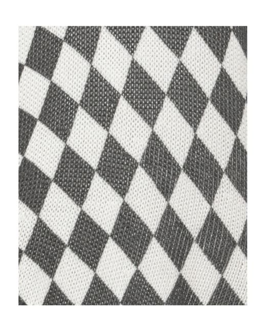MM6 by Maison Margiela White Multi-Color Sleeveless Knit Top