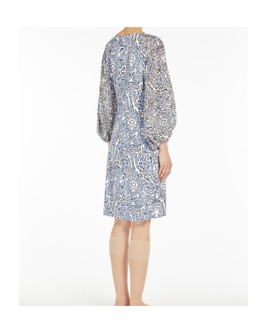 Weekend by Maxmara Blue Orata Jersey Dress