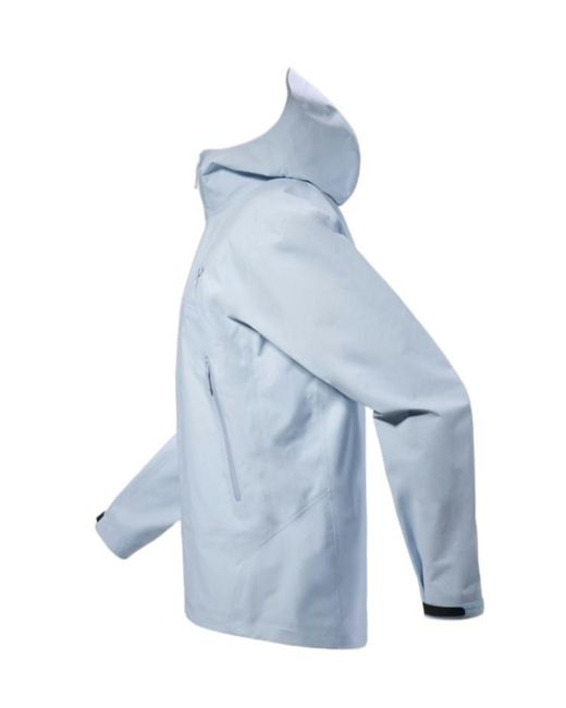 Arc'teryx Blue Logo-Embroidered Hooded Jacket for men