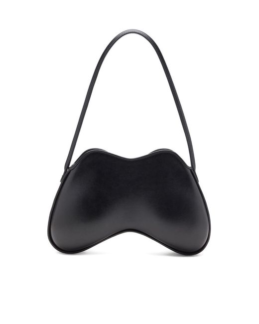 DIESEL Black Double-D Shoulder Bag