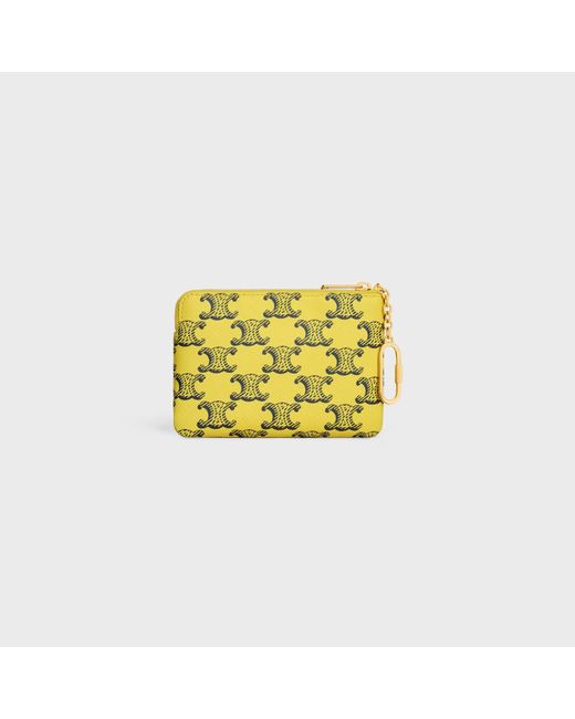 Céline Yellow Coin Purse