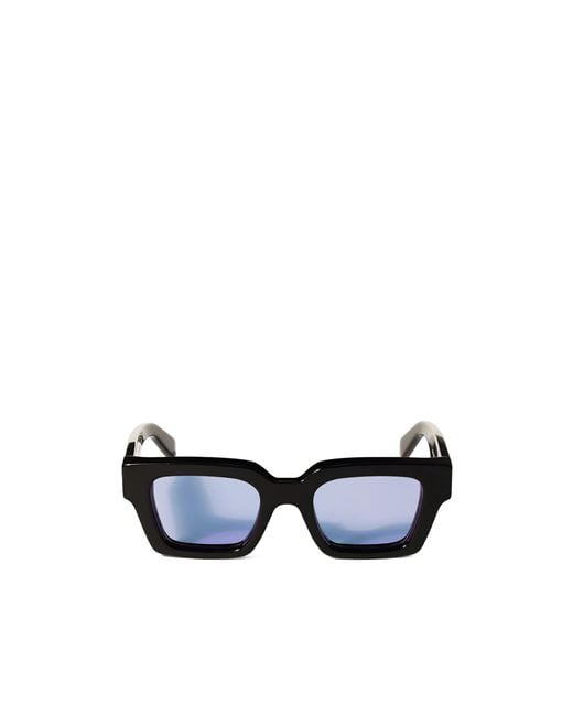 Off-White c/o Virgil Abloh Black Geometric Sunglasses for men