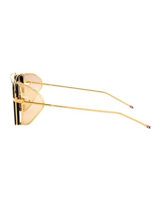 Thom Browne Multicolor Eyewear Square Frame Sunglasses for men