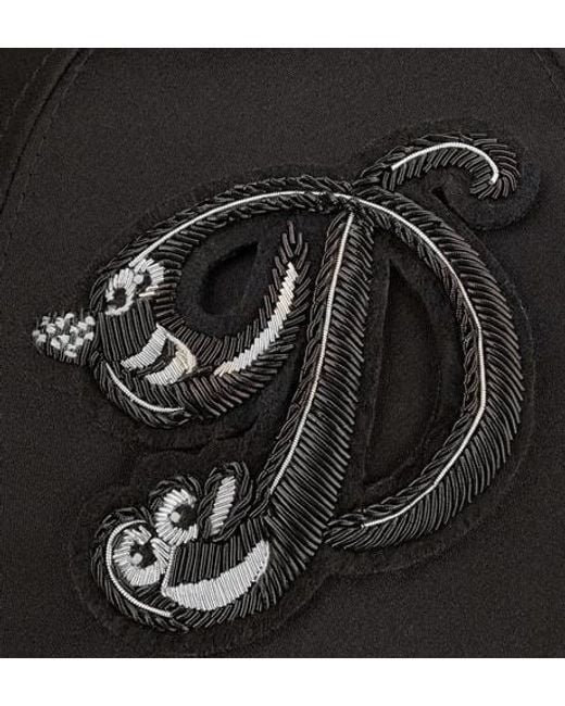Dior Black Logo Baseball Hat for men