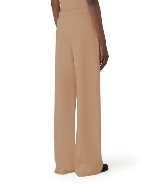 Max Mara Natural S Bali Wide-Leg Pants