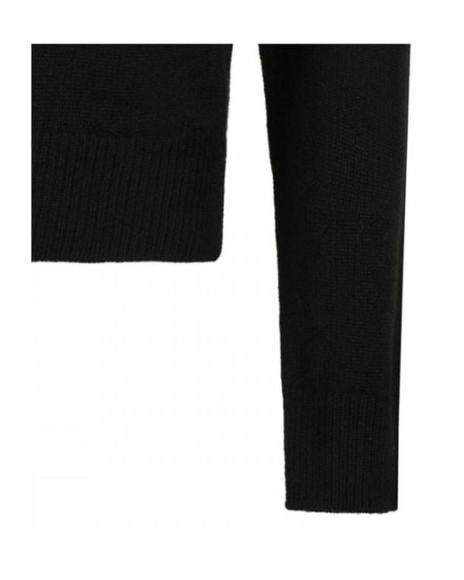 Theory Black Turtleneck Knitted Jumper