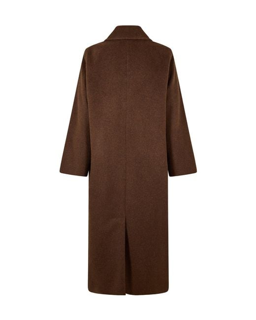 Weekend by Maxmara Brown Structured Long Coat