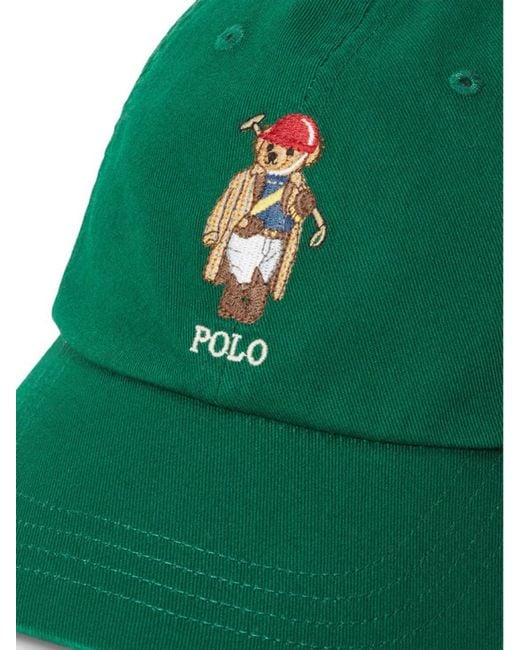 Ralph Lauren Green Logo Baseball Cap