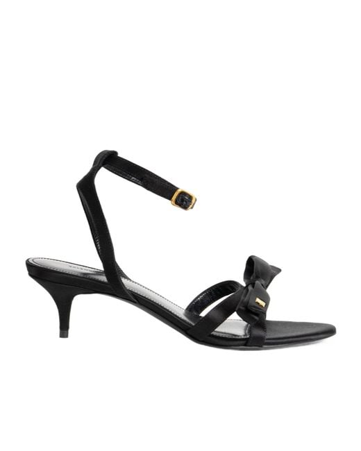 Balenciaga White Bow Detailed Strapped Sandals