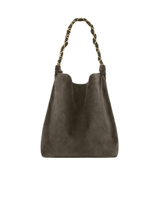 Saint Laurent Brown Amalia Shoulder Bag