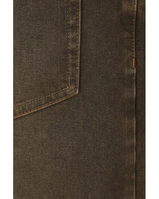 MM6 by Maison Margiela Gray Straight-Leg Ripped Denim Jeans for men