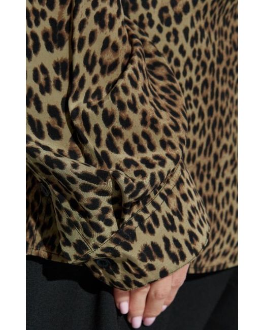 Zadig & Voltaire Green Tyric Printed Shirt
