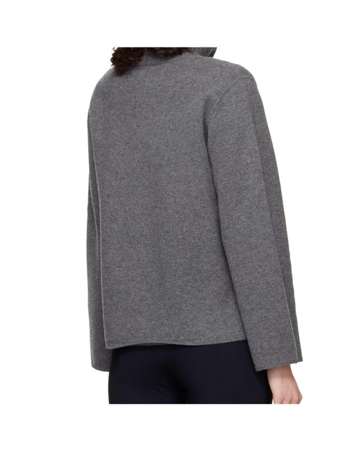 Loulou de Saison Gray Long-Sleeved Cardigan