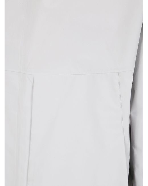 Herno White 3L Gore-Tex Laminar Jacket for men