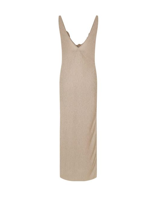 Magda Butrym White Minimalist Dress